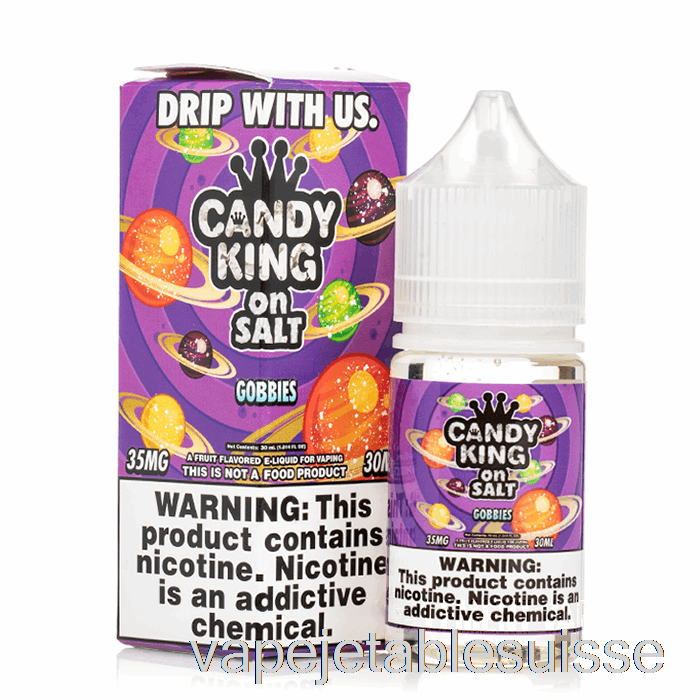 Vape Suisse Gobbies - Bonbons Roi Sels - 30ml 35mg
